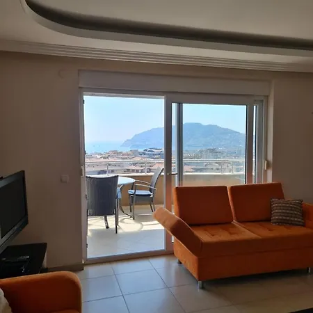 City & Sea View 2+1 Apartment Alanya